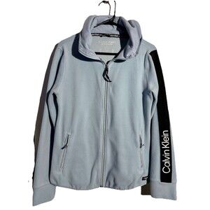 Calvin Klein Performance Women's Full Zip Fleece Jacket Mauve Size M